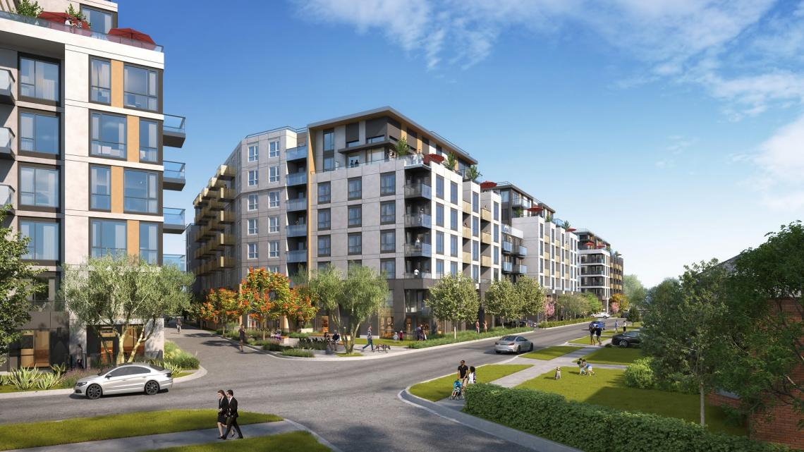 Metro-adjacent apartments at 2301 S Bundy Drive survive